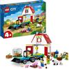 LEGO City Il Fienile E Animali Da Fattoria, Set Con Trattore Giocattolo, Figure Di Pe