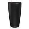 Lechuza - Vaso per piante Rondo Premium 40, nero opaco, colonna con sistema di irrigazione, indicatore del livello dell'acqua e inserto per piante, superficie opaca, Ø 40 x 75 cm, 15745