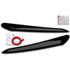 RDX Racedesign Palpebre fari compatibile con Citroën Jumper & Fiat Ducato & Peugeot Boxer 2014- & Opel Movano 2021- (ABS Nero Lucido)