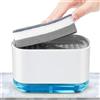 Alyvisun Dispenser Sapone Cucina, Dosatore Sapone Cucina con Supporto Spugna, 2 in 1 Dispenser Detersivo Piatti Dspenser per Stoviglie Lavello Cucina Dosatore Sapone Liquido