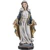 DRW Figura Vergine Miracolosa patrona dei Miracoli e Protezione Divina in Resina Dipinta a Mano Movimento 19 cm, Multicolore, Medidas: 10x7x19 cm