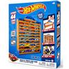 Hot Wheels Intek Rack N' Track Car Case - Play And Build (Stores up to 44 Cars) (HWCC9)