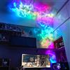 XYHAOAI Lampada a nuvola temporale RGB, luce notturna a LED, molto cool fai da te, decorazione per camera da letto, per vari festival, RGB,16ft/5 m
