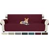 Ystyle Copridivano 4 Posti Con Braccioli, Copridivano Antigraffio Gatto, Copri Divano Universale, Copridivani Mobili Protector, Sofa Cover Per Cani, Copri Divani Elegant, Bordeaux