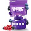 Energy Bytes Gomme alla Caffeina | 15 Pezzi | Berry | Energia veloce e gustosa per concentrazione e produttività | Meglio di gel energetico e compresse di caffeina | Vegano, poco zucchero e vitamine