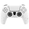 Lamborghini Automobili Lamborghini Silicon Kit White PS5 - Cover in silicone PS5, controller skin, custodia protettiva, thumb grips per PS5, gommini per levette, bianco
