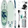 FunWater Tavola da surf gonfiabile SUP completa paddleboard accessori pagaia regolabile,pompa,zaino da viaggio,guinzaglio di sicurezza,custodia impermeabile