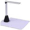 AMAZWI Fotocamera per documenti A4 ad alta velocità portatile USB Libro Immagine Document Camera Scanner 5 Mega-Pixel HD Max ad alta definizione con OCR. Funzione PORTATO Luce Attrezzatura per webcam