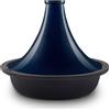 La Fonderie 1890 TINGHIR Tajine e Couscous, ciotola in ghisa e coperchio in ceramica smaltata BLU