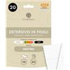 Cosmeau Detersivo Lavatrice Fogli - Neutre - Fino a 20 Lavaggi (10 Fogli) - Fogli Profumati Sostenibili per Bianchi, Colori e Neri - Senza Plastica & Perfetto come Detergente da Viaggio