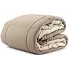 La Bottega del Risparmio Gabel Trapunta Double Face Letto Singolo 1 Piazza Linea Chromo Vari Colori (Tortora)