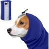 PUMYPOREITY Paraorecchie Per Cani, Cuffia Antirumore Per Cani Scalda Orecchie Cane Copri Orecchie Per Cani Cocker(Blu, S)