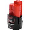 MILWAUKEE - Sistema agli ioni di litio M4B2/M12B2 2,0 Ah, Tipo batteria: MB12