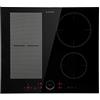 Klarstein Piastra Induzione 4 Fuochi, Piano Cottura 7000W, Integrata con Controllo Touch, Fornello Professionale