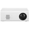 Plyisty Mini Proiettore, Proiettore Portatile HD 1080P per Cartoni Animati, Videoproiettore per Esterni, Altoparlanti HiFi Integrati, Proiettore di Film a LED per Interni Ed (Spina