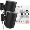 Sound bass Supporto da Parete ERA 100 - Inclinabile e Girevole, Nero, Doppio (2 pz), Compatibile con Sonos ERA 100 & ERA 100 SL, Kit di Montaggio Incluso, Doppio