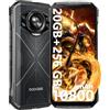 DOOGEE S cyber Rugged Smartphone 2025, 6.58" 20GB+256GB/TF 1TB Telefono indistruttibile, 10800mAh Smartphone android 14, Octa-Core Cellulare Antiurto, 4G Dual SIM/50MP+16MP/Face ID/Fingerprint/NFC/OTG