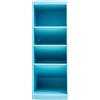 Exacompta - Rif. 68106D - Cartone da 4 torri SKANDI, 4 scomparti, organizer da scrivania per riporre penne, pennelli, piccoli utensili, dimensioni 11 x 8,3 x 23 cm, assortiti