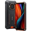 Blackview BV6200 Plus Cellulare Rugged, 24GB+256GB, Batteria 11000mAh, Altoparlante Ultra-Forza 3W 98dB, 16MP+13MP+2MP, 6,56'' HD+, Android 14 DUAL SIM Smartphone IP68 Impermeabile, GPS NFC Arancione