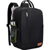 VMIKIV Zaino da Viaggio Aereo Bagaglio a Mano per Easyjet 45x36x20,Zaini per Donna Uomo,Borsa da Viaggio,Zaino Porta pc 15,6 Pollici,Travel backpack per Lavoro,Trekking,Carry On