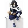 Zhongkaihua Anime Figure Zenitsu/Shinobu/Nezuko/Mitsuri/Obanai/Giyuu Figura Anime Seduto Modello Statue Decorazioni Collezione Regali per i Fan