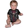Spiral Baby Biker Uomo Body nero S 100% cotone