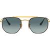 Ray-Ban 0RB3648 91023M 54 Montature, Marrone (Havana/Blue Gradient Grey), Unisex-Adulto
