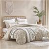 Peri Home Set copripiumino e federe, 100% cotone, 3 pezzi, in ciniglia di lino, leopardato, per letto matrimoniale