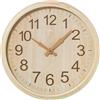 DRW Orologio da cucina rotondo da parete in acrilico bianco, 30 x 4,5 x 30 cm