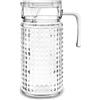 ARCA, Caraffa Elena in Vetro con Coperchio, 1,5 Lt