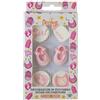 Decora 0500455 Confezione da 6 Decorazioni It'S A Girl In Zucchero