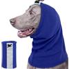 PUMYPOREITY Paraorecchie Per Cani, Cuffia Antirumore Per Cani Scalda Orecchie Cane Copri Orecchie Per Cani Cocker(Blu, L)