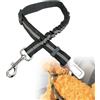 RAMGLYO Cintura di sicurezza per cani regolabile per auto Cintura di sicurezza per cani elastica che assorbe gli urti per tutte le razze di cani, gatti e tipi di auto (50-85 cm)