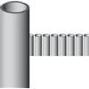 A2ZWORLD 20 Metri Tubo Rigido Canalina Passacavi D16mm, 10 Pezzi da 2 Metri, Per Impianto Eletttrico, Uso Interno e Esterno, Colore Grigio In PVC (10 Pezzi D16mm)