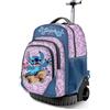 Disney Lilo e Stitch Skate-Zaino Trolley GTS FAN, Lilla, 32 x 47 cm, Capacità 30 L