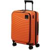 Samsonite Intuo, Valigia Espandibile Fatta con Caricatore Anteriore, Arancione (Apricot), Spinner S (55 cm - 48 L)