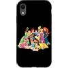 Disney Custodia per iPhone XR Disney Princess Group Foto Nero