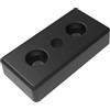 FATH 093T40801008S Piastra 40 x 80 M10 08 Z Nero