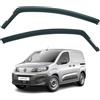 AirFlux Set di 2 deflettori antivento compatibili con Citroen Berlingo, Peugeot Partner, Rifter, Opel Combo e Toyota Proace