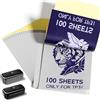 Phomemo Trasferimento Stencil, Tattoo Transfer Paper, 100 Fogli Carta per Tatuaggi, Trasferimento di Tatuaggi 80 mm x 133 mm, Compatible with TP31 Stampante Portatile per Tatuaggi