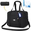 BAGZY Bagaglio a Mano 40x30x20 Wizzair Borsa da Viaggio 25L Borse per Aereo Impermeabile Borsa Viaggio Pieghevole per Ospedale Parto Weekend Sportiva Tracolla Uomo Donna con Sacchetti Sottovuoto