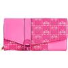 Pierre Cardin Portafoglio donna,in Similpelle,bello,grande,spazioso,pelle,regalo,portafoglio con portamonete,Porta banconote,portafoglio ragazza (FUXIA)