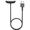 MoKo Caricatore Compatibile con Fitbit Inspire 2/Ace 3 Smartwatch, Caricabatterie Magnetico con Cavo di Ricarica USB da 100 CM, Nero