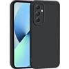 PanXCase Cover per Samsung Galaxy A54 5G - Custodia Silicone Sottile Morbida Leggera, Protezione Fotocamera Antiurto Antiscivolo Antigraffio Case (Nero)