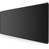 LL-COEUR Grande Tappetino per Mouse da Gaming Nero 130x60x0,3cm, Tappetini da Scrivania Antiscivolo XXL Computer Mousepad (1300 x 600 x 3 mm)