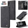 Cracedily Cover per Huawei P20 Pro Case, Custodia Cover Pelle Premium Portafoglio con Porta Carte Magnetica Supporto Protezione Flip Case Custodia per Huawei P20 Pro, Nero