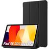 Simpeak Cover Compatibile per Xiaomi Redmi Pad SE 2023 (11.0'') Custodia, Cover in Pelle PU Compatibile con Xiaomi Redmi Pad SE 2023 (11.0'') Ultra-Sottile Folio Supporto Smart Cover, Nero