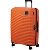 Samsonite Intuo, Valigia Espandibile Fatta con Caricatore Anteriore, Arancione (Apricot), Spinner L (75 cm - 115 L)