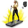 IDS W6 Tapis Roulant Elettrico Salvaspazio, 2 in 1, Brand ITALIANO, CORSA + NORDIC WALKING, Super Slim 11,5 CM, 8 km/h, 6 Programmi, Telecomando da polso, Garanzia e Assistenza ITALIA