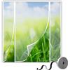 Jespeed Porta Zanzariera Magnetica 110x215cm, Rete in Fibra di Vetro Bianco, Protezione Dagli Insetti, Porta Balcone, Tenda Magnetica, Doppia Apertura Laterale, Porta Scorrevole, Non è Necessario Forare